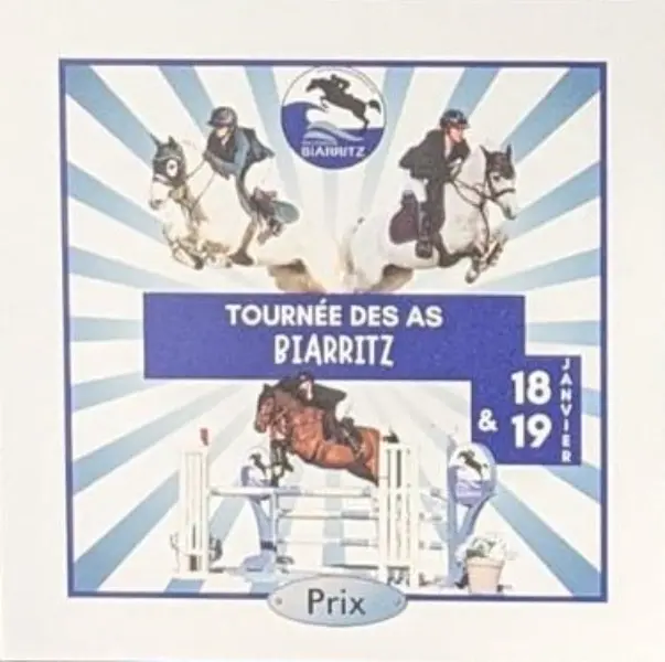 Plaque de concours personnalisée Anaïs France — modèle 8