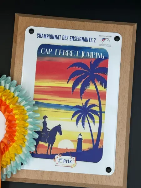 Plaque en plexiglas personnalisée — modèle 7