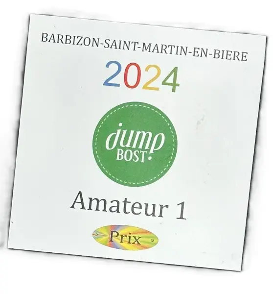 Plaque de concours personnalisée Anaïs France — modèle 6