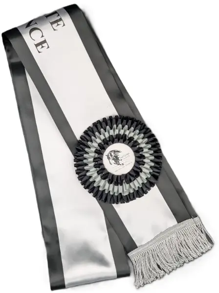 Écharpe Miss – Mister personnalisée — modèle 5