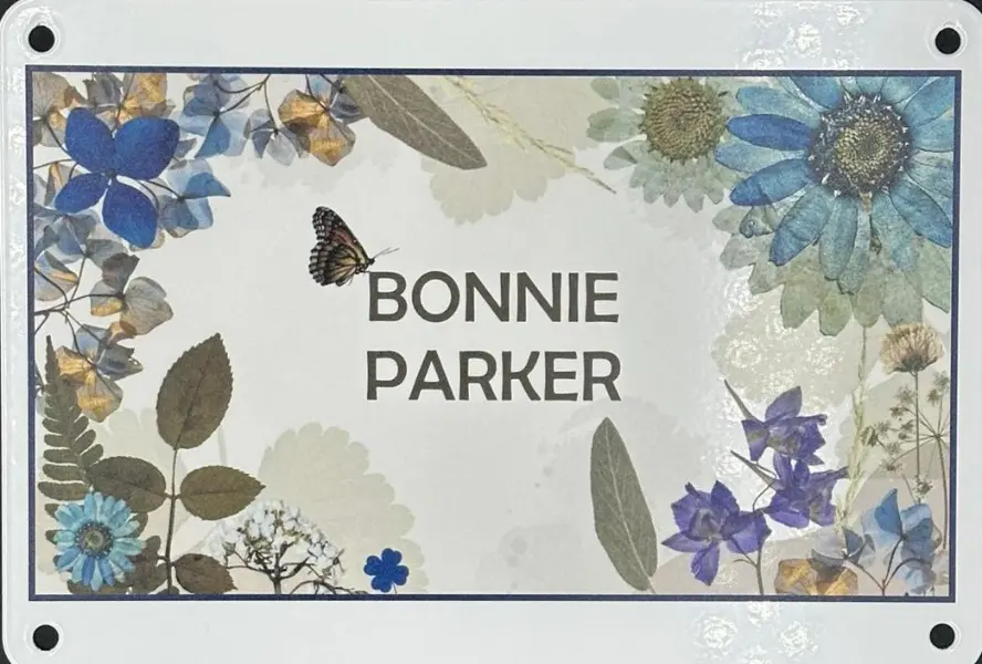Plaque signalétique d'écurie personnalisée — modèle 3