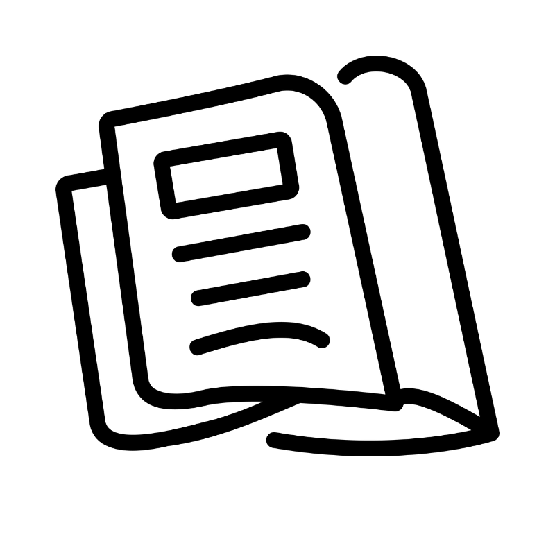 Icône journal : actualités